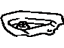 Toyota 58338-42010 Reinforcement, Rear Floor Pan