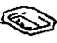 Toyota 58336-42020 Reinforcement, Rear Floor Pan