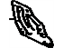 Toyota 76648-04020 Support, Rear Body Mudguard, LH