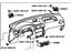 Toyota 55301-16091-B3 Panel Sub-Assy, Instrument