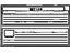 Toyota 41992-28070 Label, Differential Notice