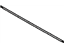 Toyota 85224-28040 Plate, WIPER Rubber Backing