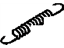 Toyota 90507-20025 Spring, Tension