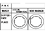 Toyota 35677-22030 Disc,Brake Clutch