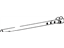 Toyota 33243-22030 Shaft, 3rd & 4th Shift Fork