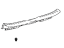 Toyota 58387-0R080-C0 Plate, Rr Floor FINI