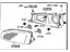 Toyota 81150-33162 Driver Side Headlight Assembly