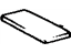 Toyota 63341-90K02 Pad, Roof Silencer