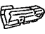 Toyota 57486-04011 Reinforcement, Floor Side Member RH
