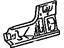 Toyota 57402-04900 Member Sub-Assy, Floor Side, Inner LH