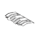 Toyota 58327-0R030 INSULATOR, Main MUFF