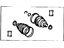 Toyota 04438-02060 Front Cv Joint Boot Kit, In Outboard, Left