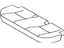Toyota 71075-12M40-B0 Rear Seat Cushion Cover (For Bench Type)