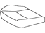 Toyota 71072-52N30-B1 Front Seat Cushion Cover, Left(For Separate Type)