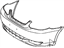 Toyota 52119-1E922 Cover, Front Bumper