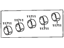 Toyota 11704-22010 Bearing Set, Crankshaft