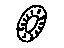 Toyota 90374-28011 Bearing, Thrust Needle Roller