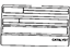 Toyota 11298-22154 Plate, Emission Control Information