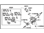 Toyota 45250-0C260 Column Assembly, Steering