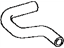 Toyota 87245-0C330 Hose, Heater Water, Outlet B