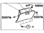 Toyota 55501-48070-A0 Door Assy, Glove Compartment