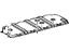 Toyota 58155-48021 INSULATOR, Front Floor Heat