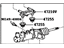 Toyota 47201-48190 Brake Master Cylinder Sub-Assembly