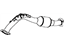 Toyota 17402-36010 Front Exhaust Pipe Sub-Assembly No.2