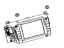 Toyota 86804-0R010 Cover Sub-Assembly, NAVI