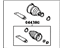 Toyota 04427-33030 Front Cv Joint Boot Kit, In Outboard, Right