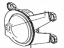 Toyota 81221-52120 Lens & Body, Fog Lam