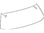 Toyota 68105-52380 Glass, Back Door