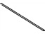 Toyota 85224-42040 Plate, Rear WIPER Rubber Backing