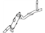 Toyota 16268-21101 Pipe, Water By-Pass