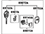 Toyota 89070-52F50 Transmitter Assembly, Do