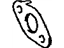 Toyota 25629-36010 Gasket, EGR Pipe