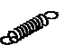 Toyota 90080-50071 Spring, Tension