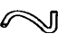 Toyota 95411-10160 Hose, Vacuum