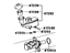 Toyota 47201-06443 Brake Master Cylinder Sub-Assembly