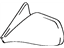 Toyota 87910-1B051-12 Passenger Side Mirror Assembly Outside Rear View