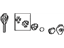 Toyota 89072-33471 Housing Set, Door Control Transmitter