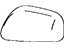 Toyota 87945-12070-A0 Outer Mirror Cover, Left