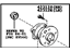 Toyota 42410-33050 Rear Axle Bearing And Hub Assembly, Left