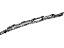 Toyota 62435-AA010 Pad, Roof Side Rail Garnish, RH