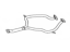 Toyota 17420-46160 Center Exhaust Pipe Assembly
