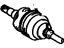 Toyota 43420-16060 Shaft Assembly, Front Drive, Left
