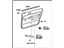 Toyota 67640-32350-03 Board Sub-Assy, Rear Door Trim, LH