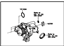 Toyota 16100-69075 Engine Water Pump Assembly