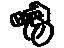 Toyota 96111-10250 Clamp, Hose