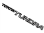 Toyota 75471-0C010 Rear Body Name Plate, No.1